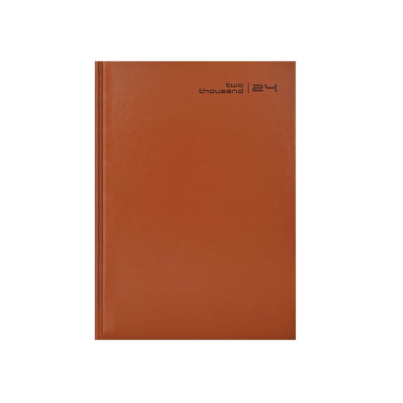 Scholar Jade 2025 A5 Daily Planner  Tan