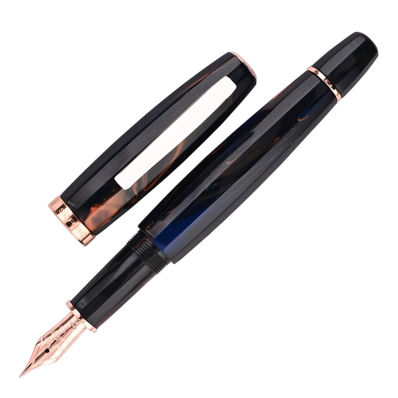 Scribo Feel Fountain Pen - Blu Califfo RGT (Limited Edition)