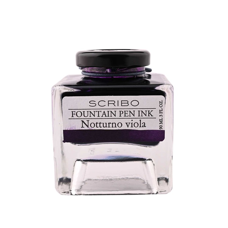 Scribo Notturno Viola Ink Bottle, Violet - 90ml
