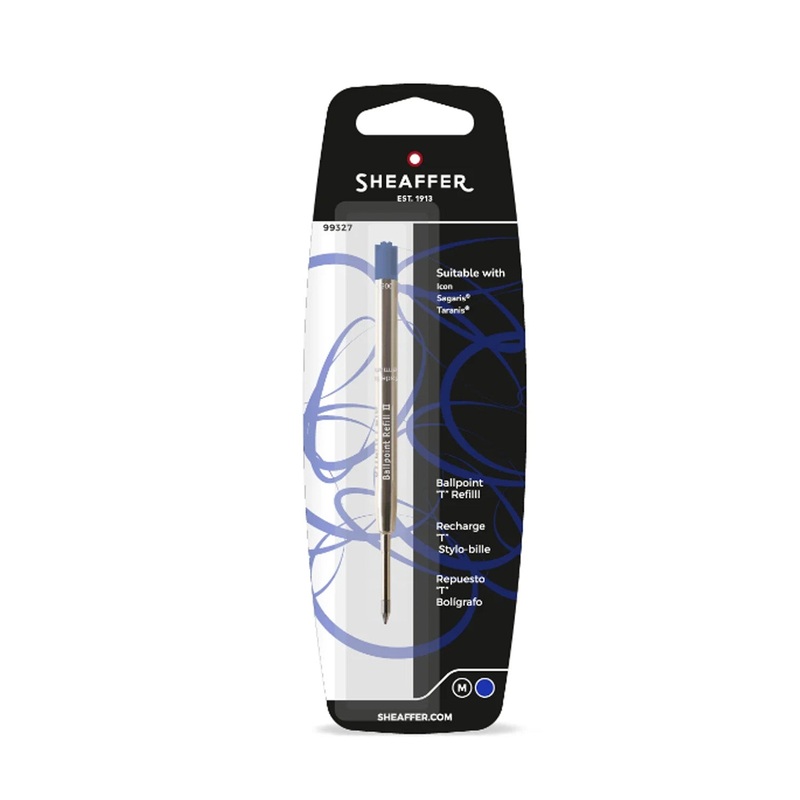 Sheaffer Ball Pen Refill T Style - Blue - Medium