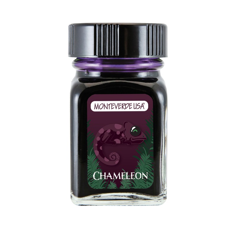Monteverde Jungle Chameleon Ink Bottle, Burgundy - 30ml