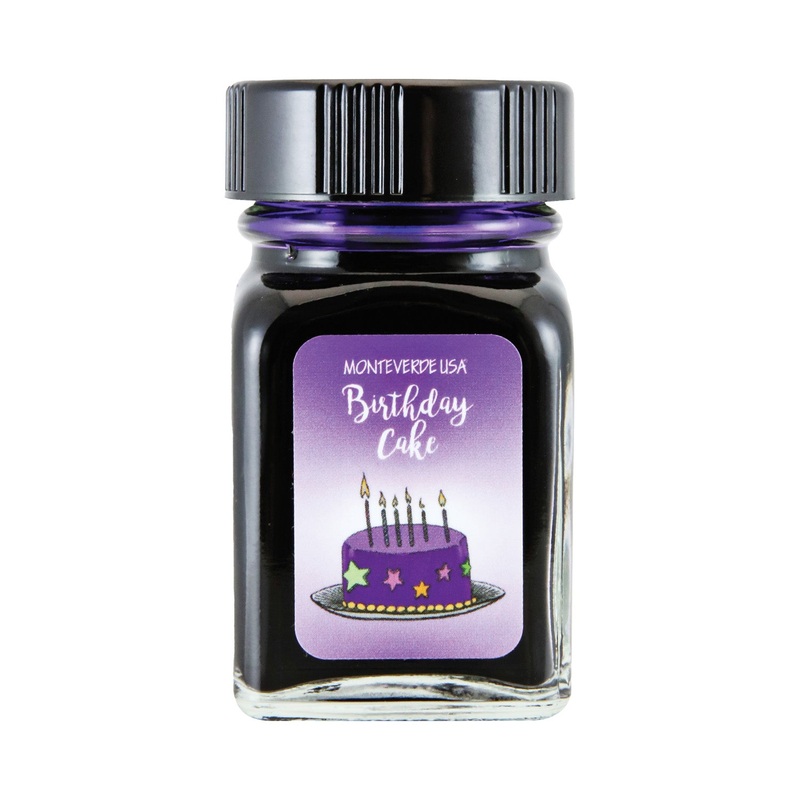 Monteverede Sweet Life Birthday Cake Ink Bottle, Purple - 30ml