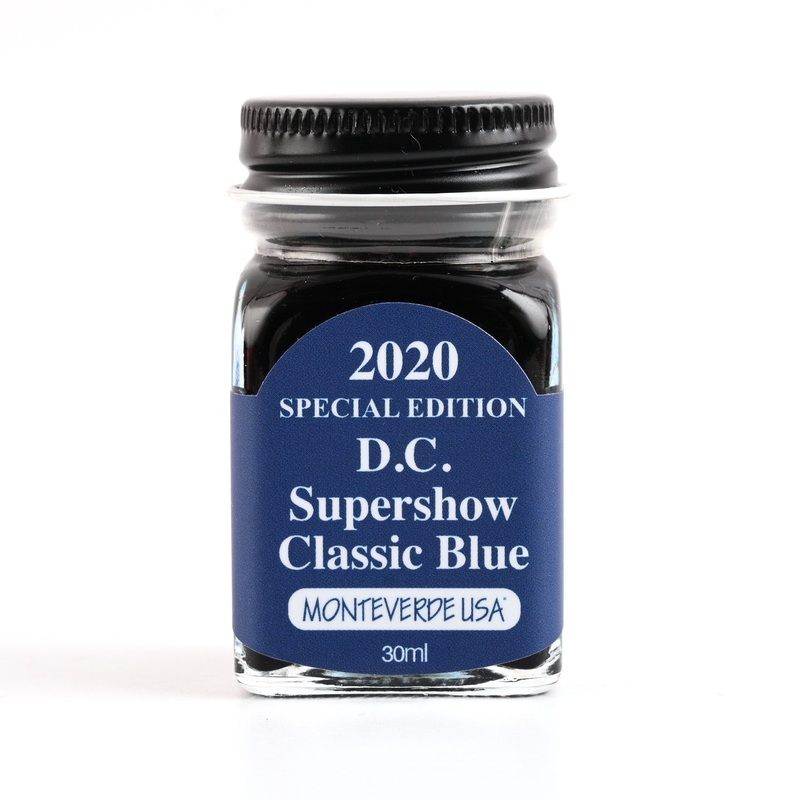 Monteverde 2020 D.C. Supershow Classic Blue Special Edition Ink Bottle - 30ml