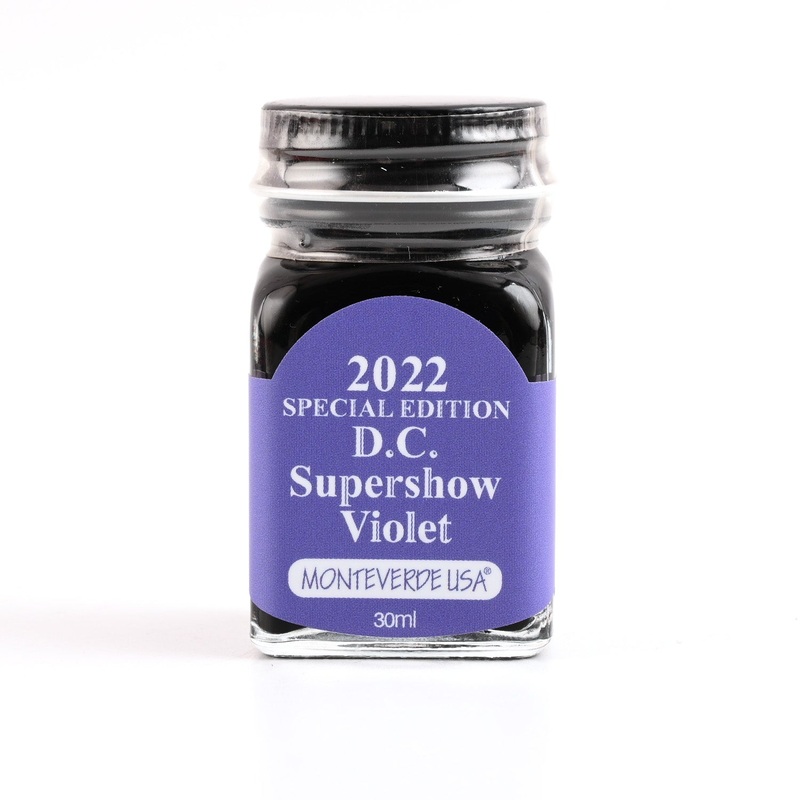 Monteverde 2022 D.C. Supershow Violet Special Edition Ink Bottle - 30ml