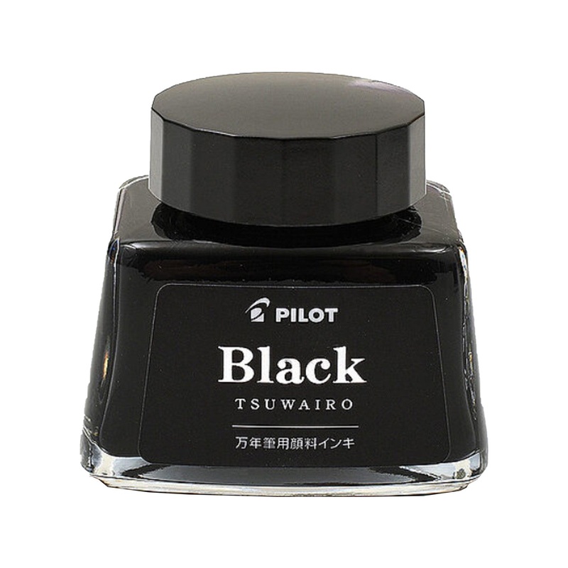 Pilot Tsuwairo Black Ink Bottle - 30ml