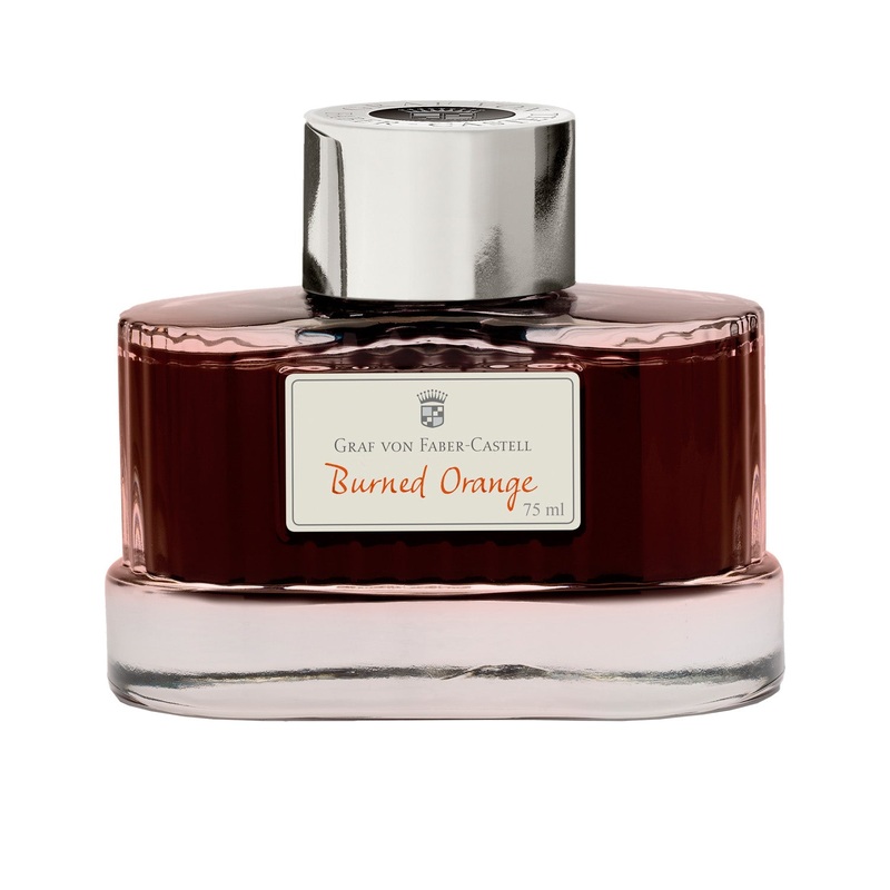 Graf Von Faber-Castell Burned Orange Ink Bottle - 75ml
