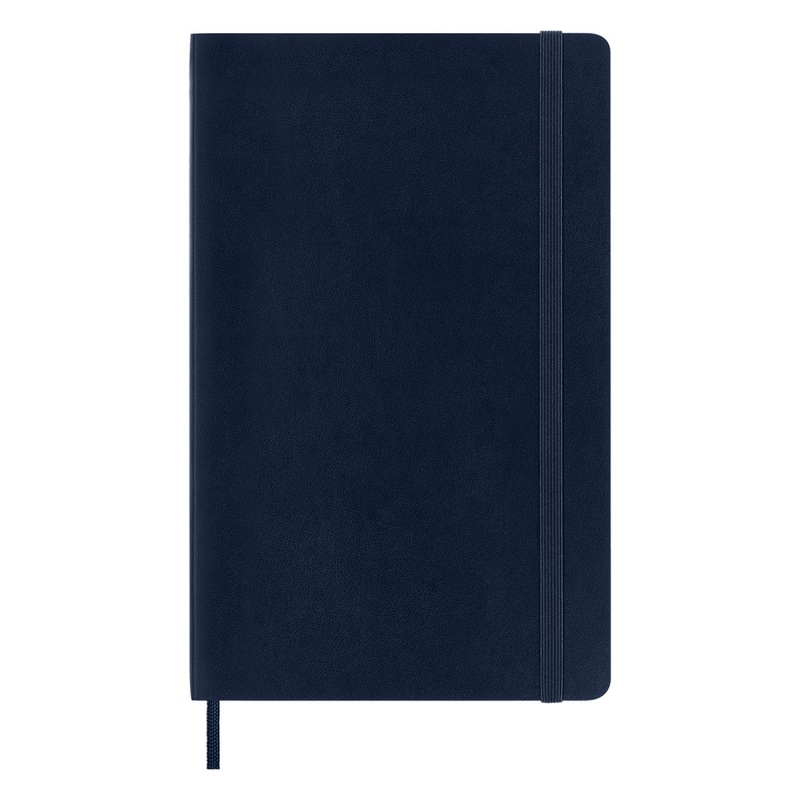 Moleskine Classic Soft Cover Navy Blue Notebook - A5, Ruled