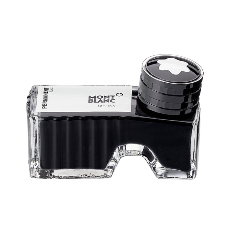Montblanc Ink Bottle, Permanent Black - 60ml