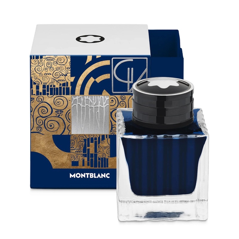 Montblanc Masters of Art Homage to Gustav Klimt Ink Bottle, Blue - 50ml