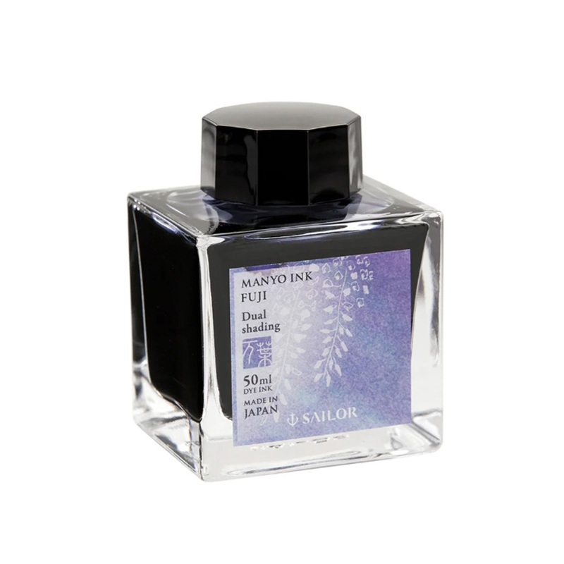 Sailor Manyo Fuji Ink Bottle, Purple - 50ml
