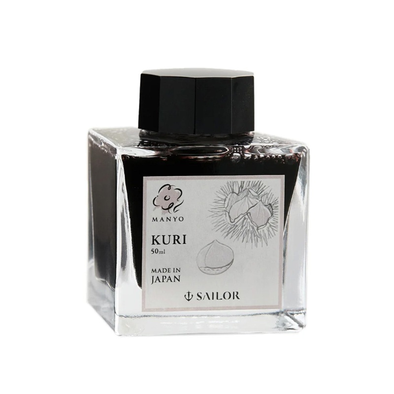 Sailor Manyo Kuri Ink Bottle, Gray - 50ml