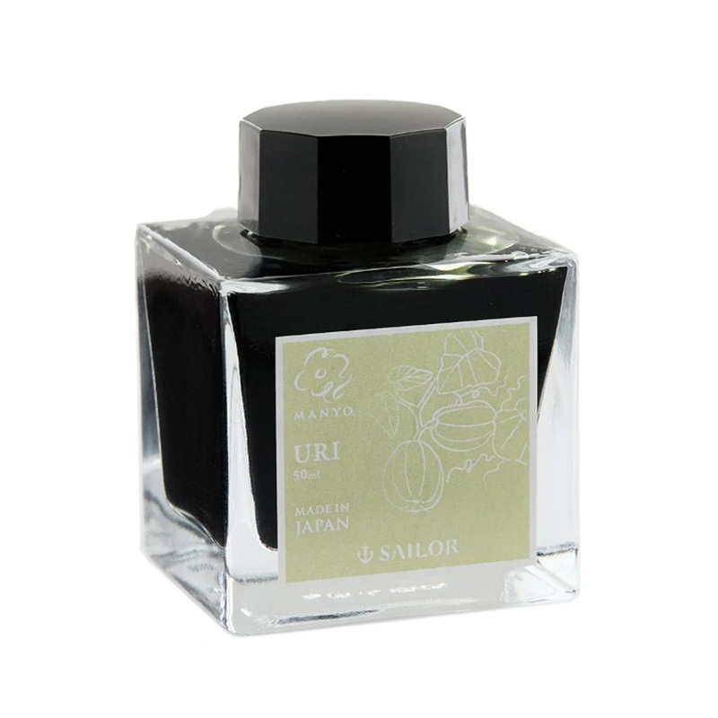 Sailor Manyo Uri Ink Bottle, Green - 50ml