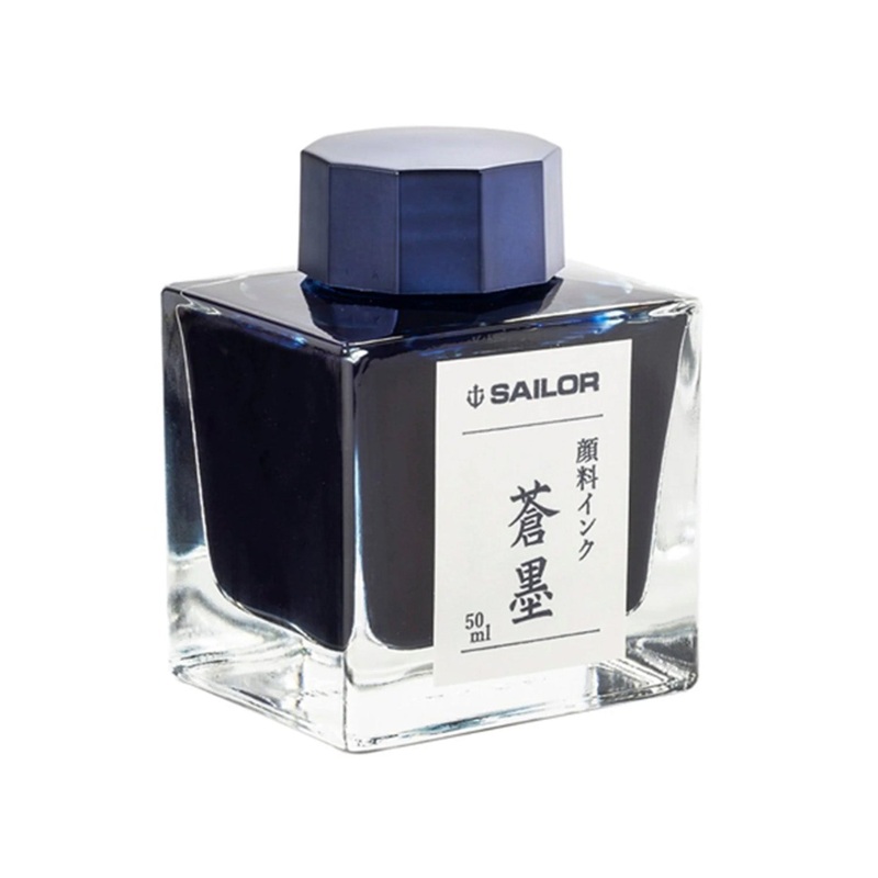 Sailor Pigment Souboku Ink Bottle, Blue - 50ml