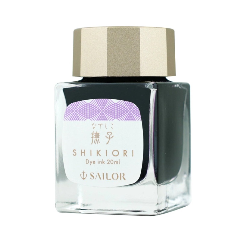 Sailor Shikiori Sansui Ink Bottle, Nadeshiko (Purple) - 20ml