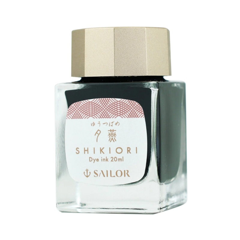 Sailor Shikiori Sansui Ink Bottle, Yutsubame (Pink) - 20ml