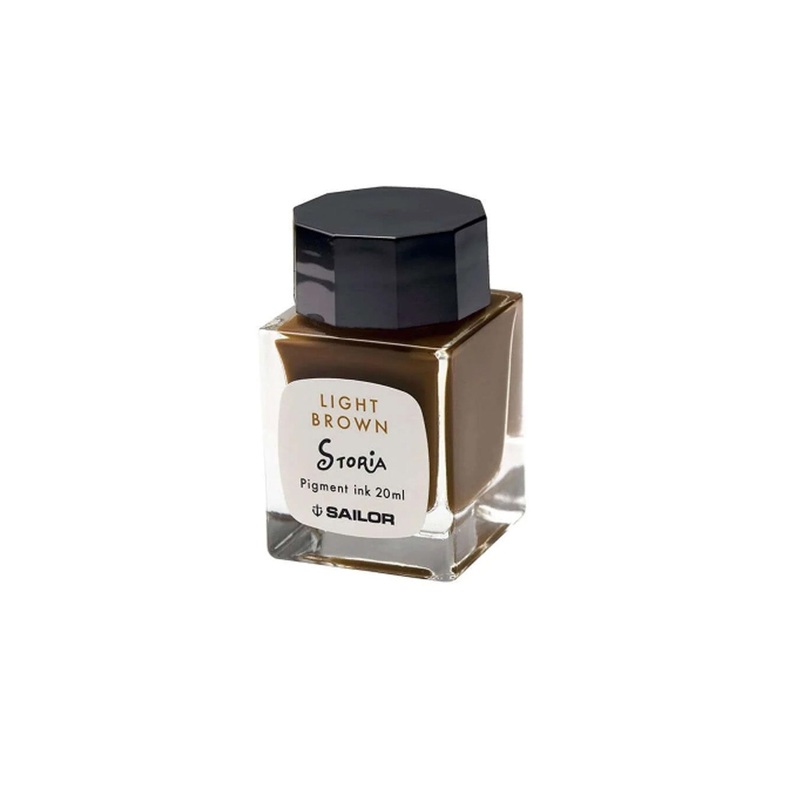 Sailor Storia Pigment Ink Bottle, Lion Brown - 20ml
