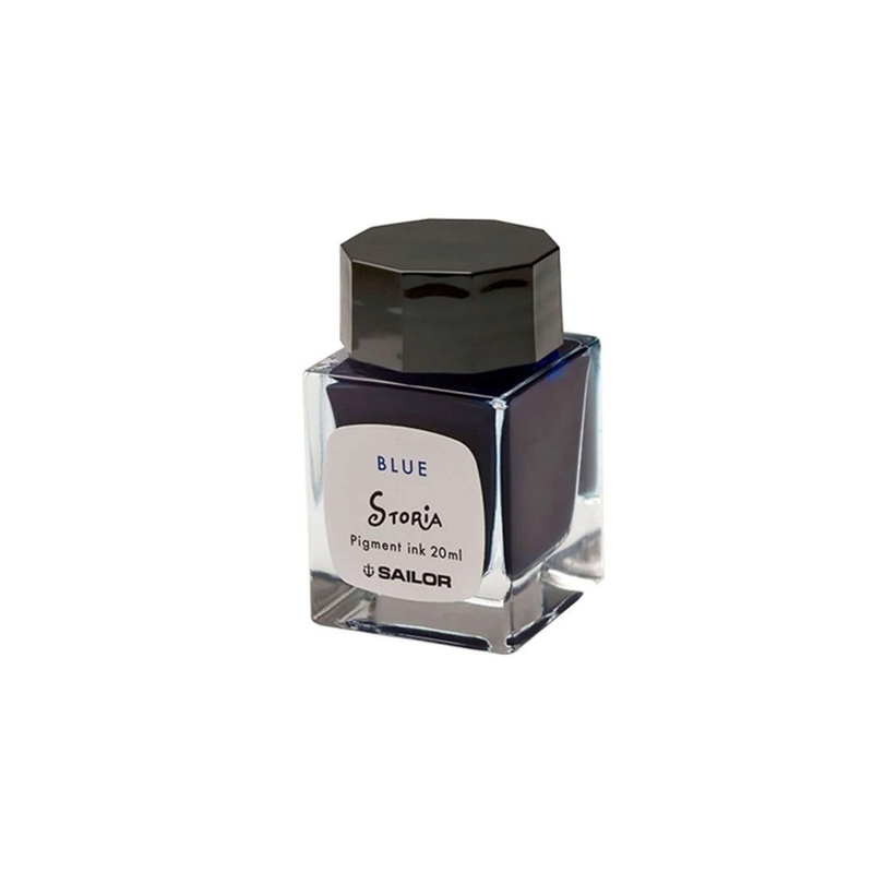Sailor Storia Pigment Ink Bottle, Night Blue - 20ml