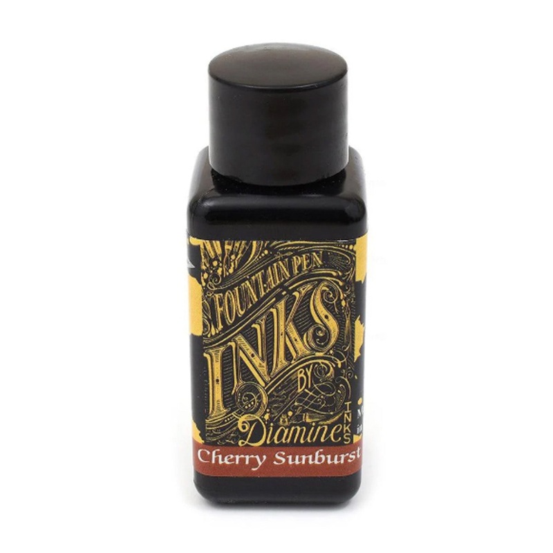 Diamine India Ink Bottle, Cherry Burst - 30ml