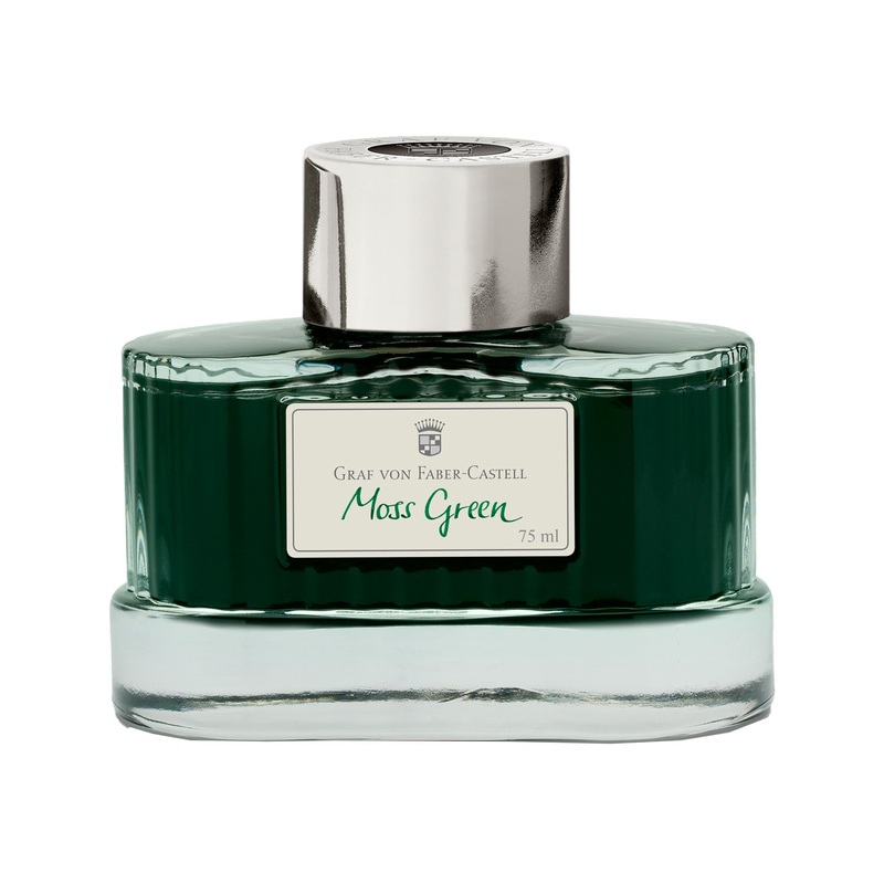 Graf Von Faber-Castell Moss Green Ink Bottle - 75ml