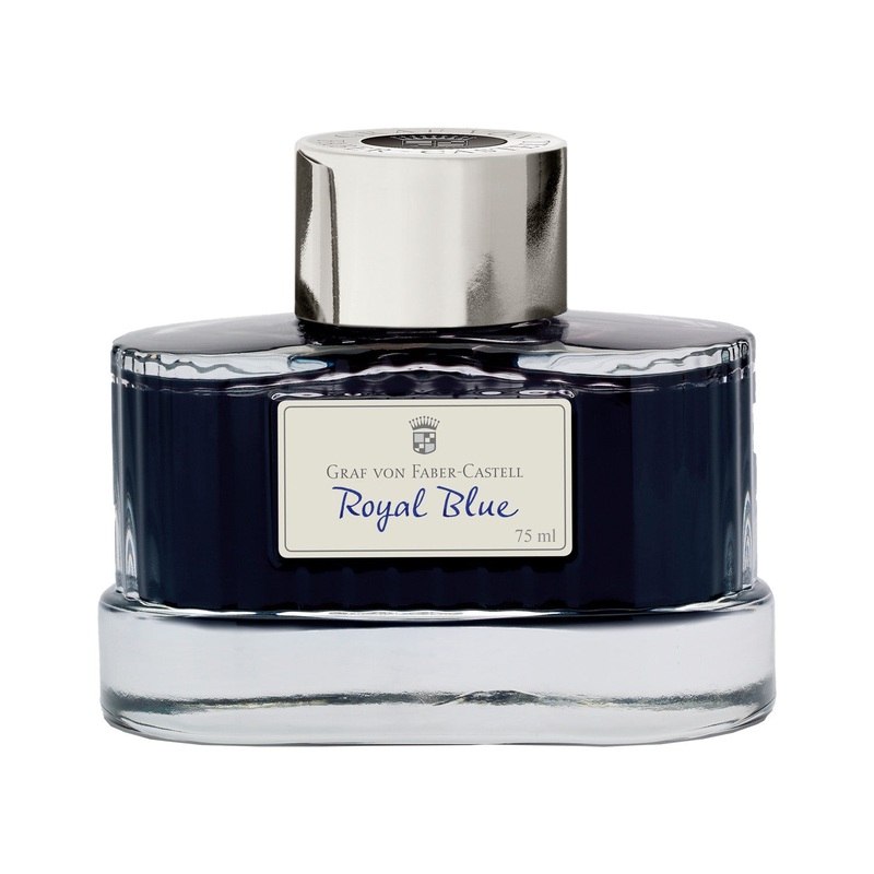 Graf Von Faber-Castell Royal Blue Ink Bottle - 75ml