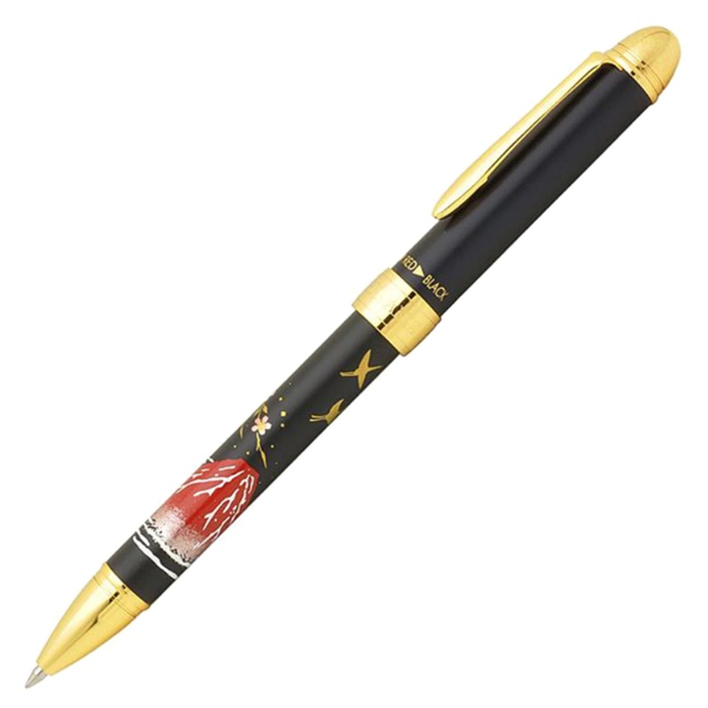 Sailor Yubi Maki-e Fuji Multifunction Pen - Black GT