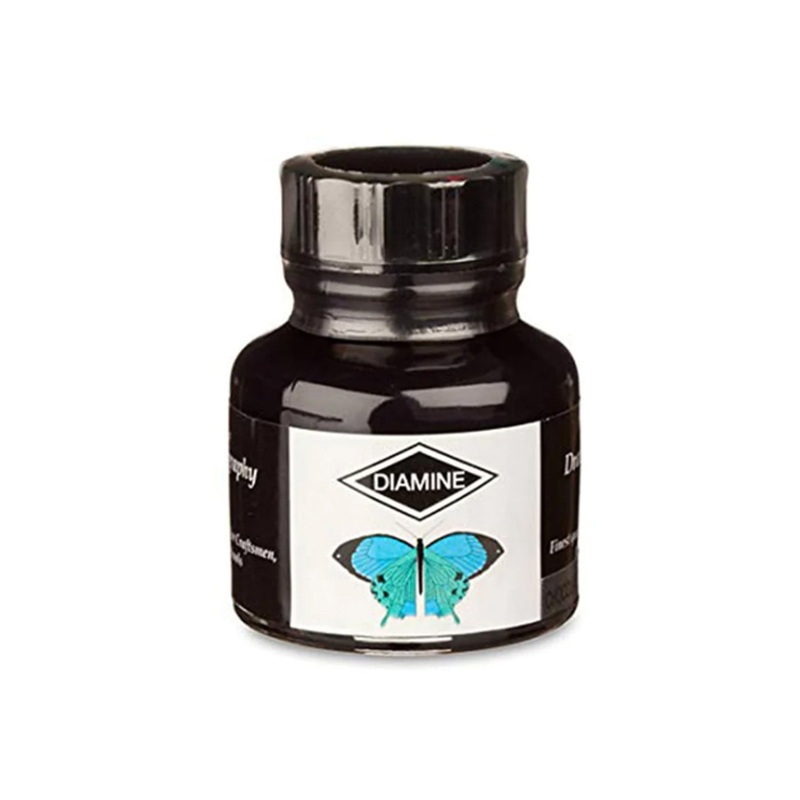 Diamine Calligraphy & Drawing Acrylic Ink Bottle, Chocolate - 30ml