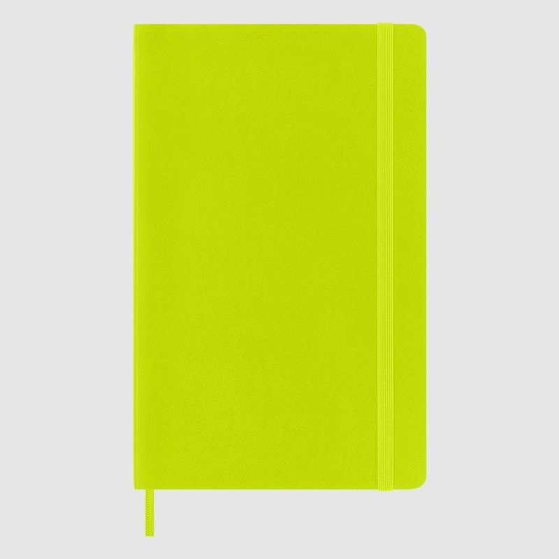 Moleskine Classic Hard Cover Lemon Green Notebook - A5, Ruled
