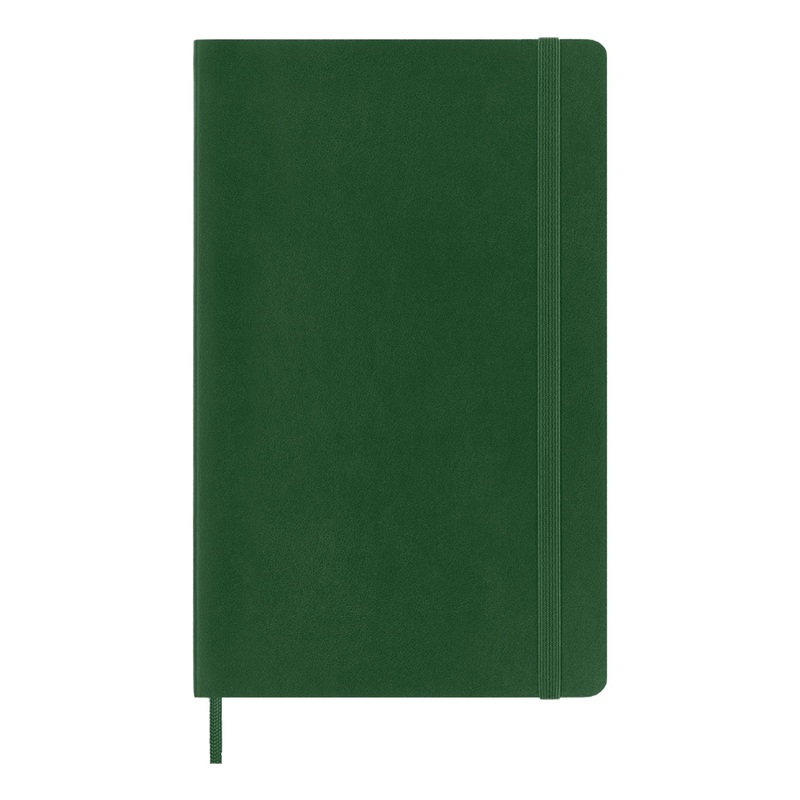 Moleskine Classic Soft Cover Myrtle Green Notebook - A5, Ruled