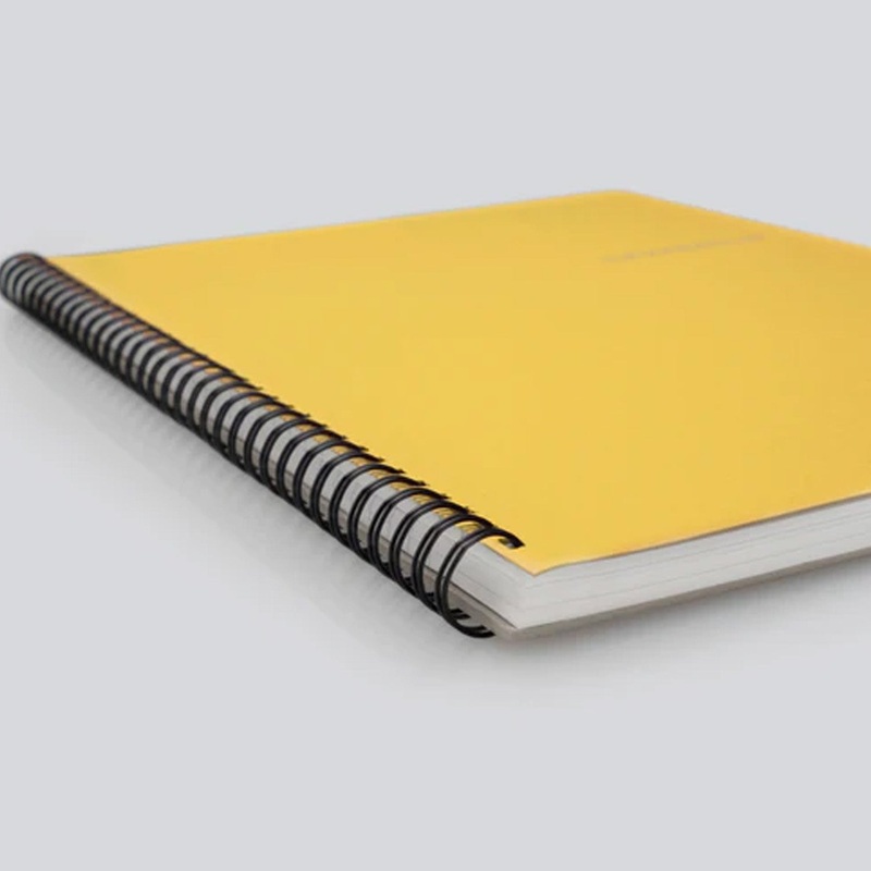 myPAPERCLIP Wiro Notebook - Yellow - XL - Plain