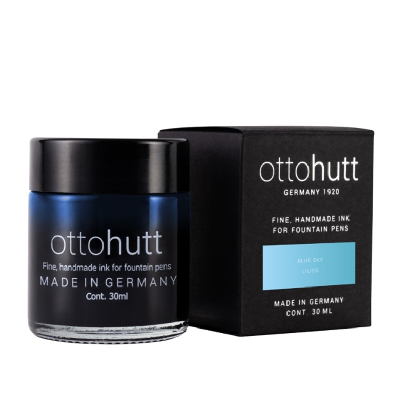 Otto Hutt Scented Blue Sky Lilies Ink Bottle, Blue - 30ml
