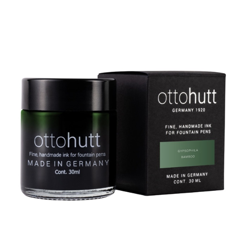Otto Hutt Scented Gypsophila Bamboo Ink Bottle, Green - 30ml