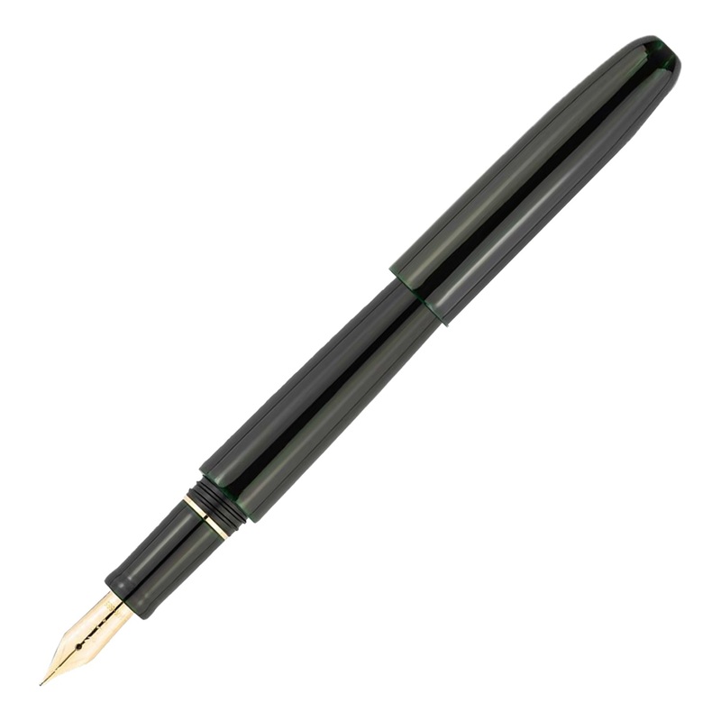 Scribo Piuma Tamenuri Fountain Pen - Hane Kuro & Gold (Limited Edition)