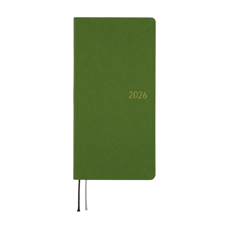 Hobonichi Techo Weeks Mega 2026 - Colors: Antique Green