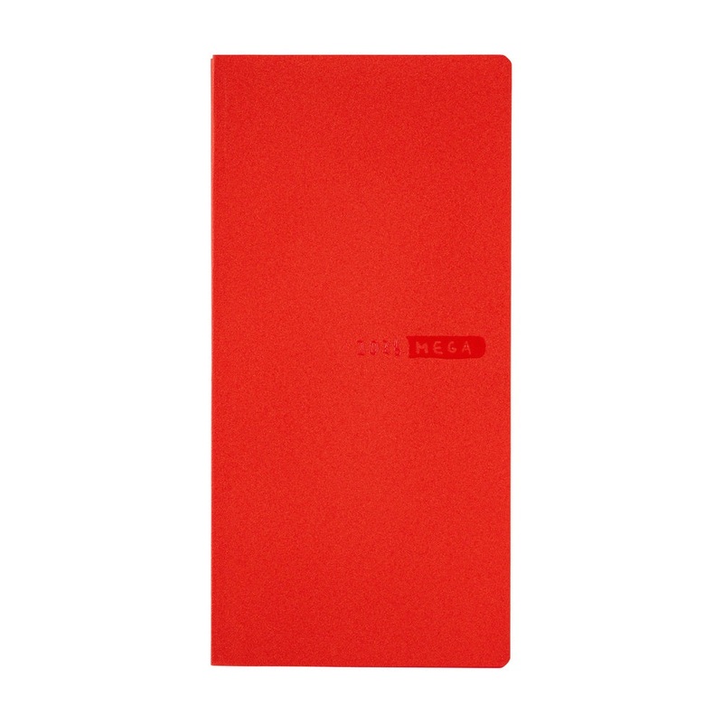 Hobonichi Techo Weeks Mega 2026 - Sneaker: Tomato Red