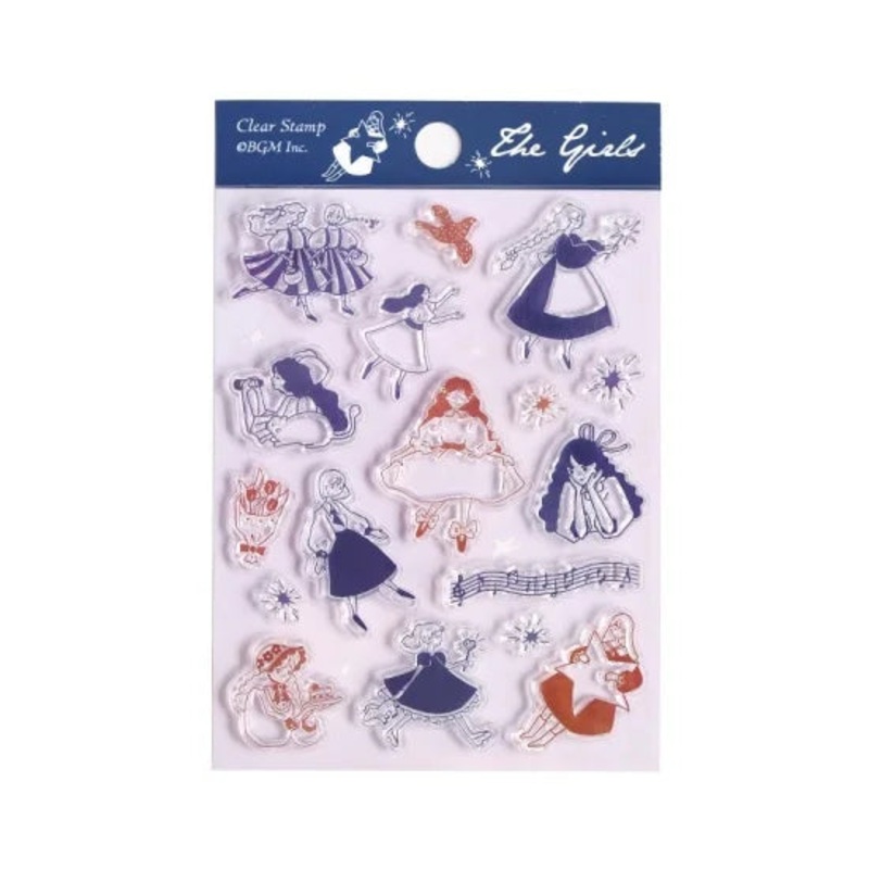 BGM Clear Stamp - Flying Girl