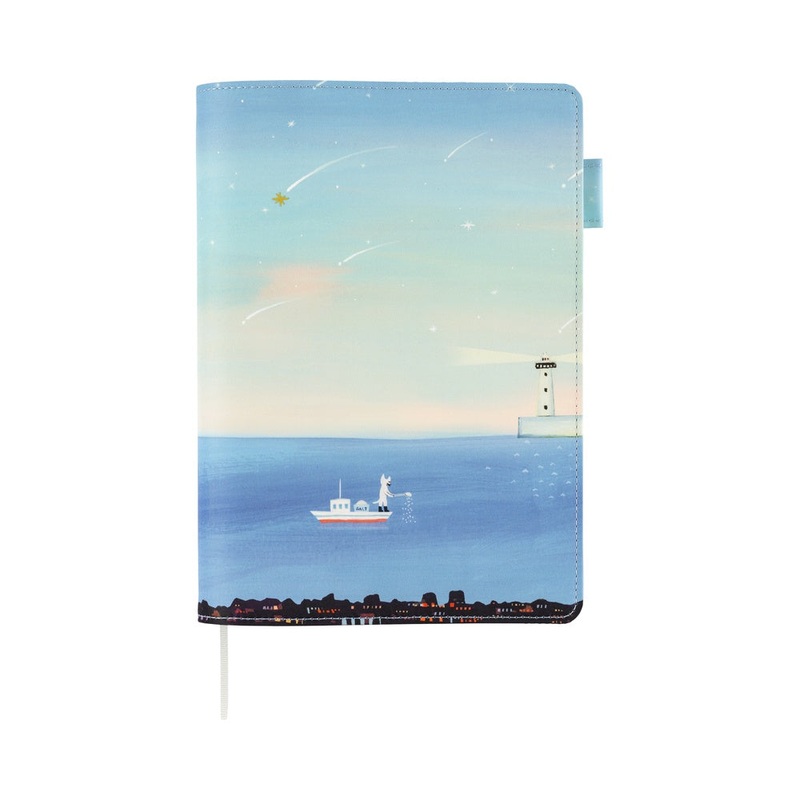 Hobonichi 2026 5-Year Techo Book & Cover - A5 - Hiroko Kubota: The Seas Dream at Dawn