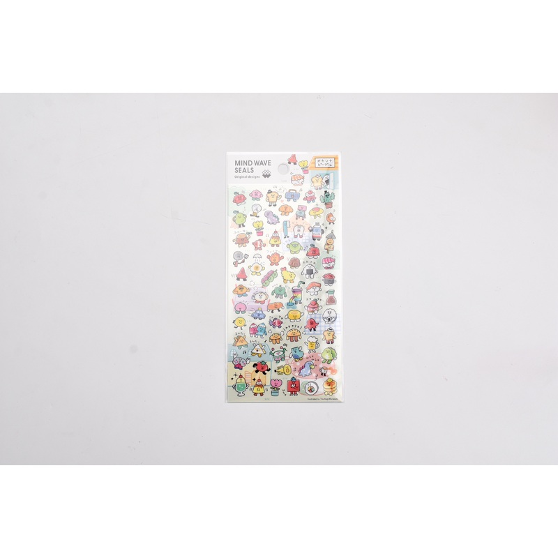 Mind Wave - Seal Stickers - Okashina People