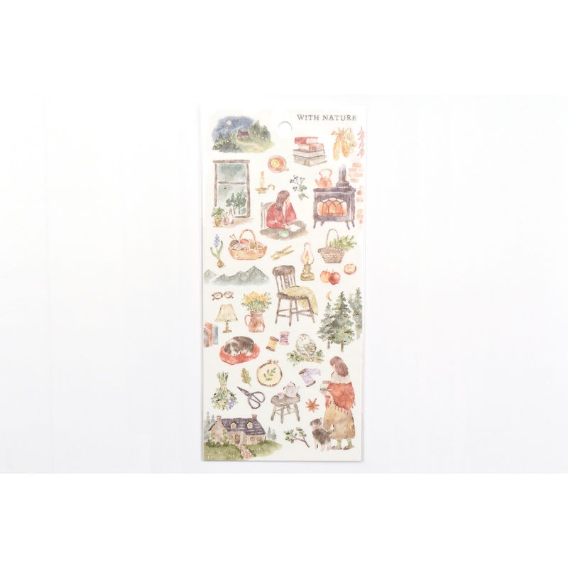 Mind Wave - With Nature Sticker - Hobbies