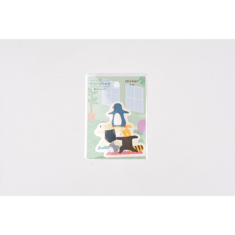 NB Die-cut Sticker - Yamanoha Neighborhood Association - Yoga