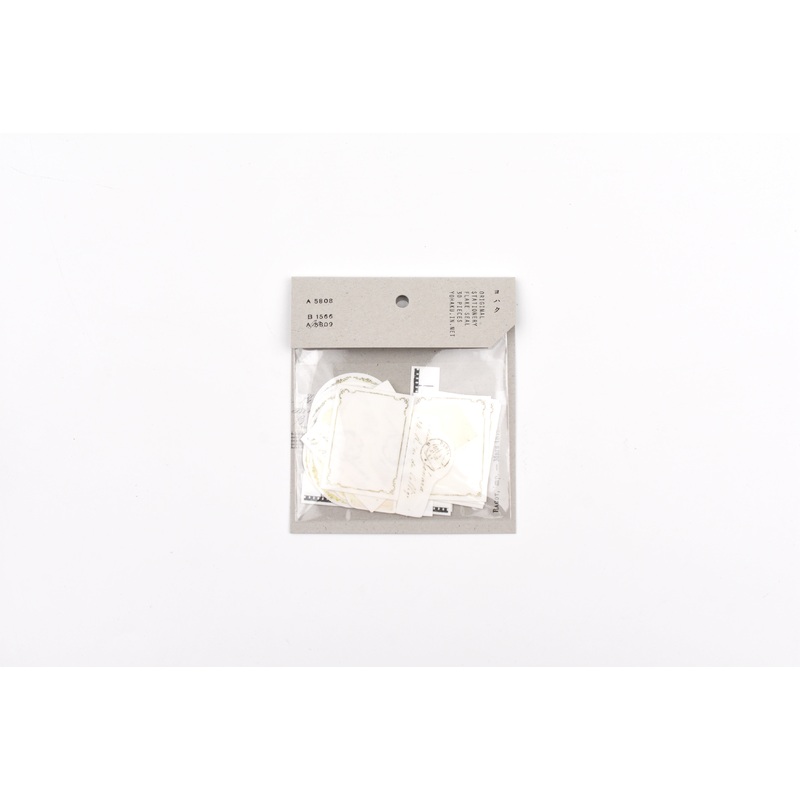 Yohaku Flake Sticker - Message