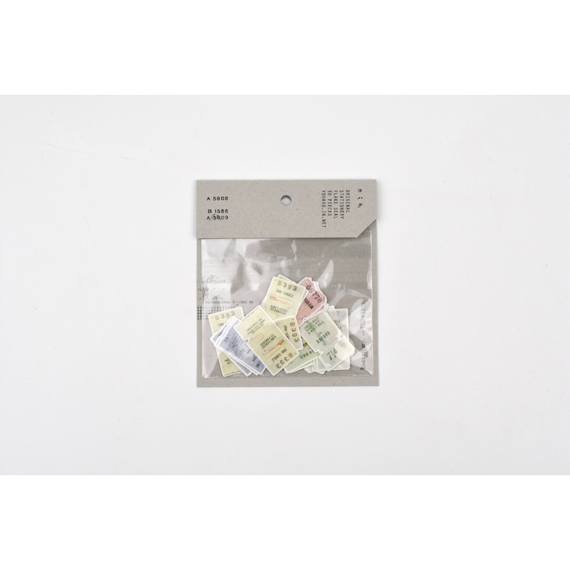 Yohaku Flake Sticker - Ticket