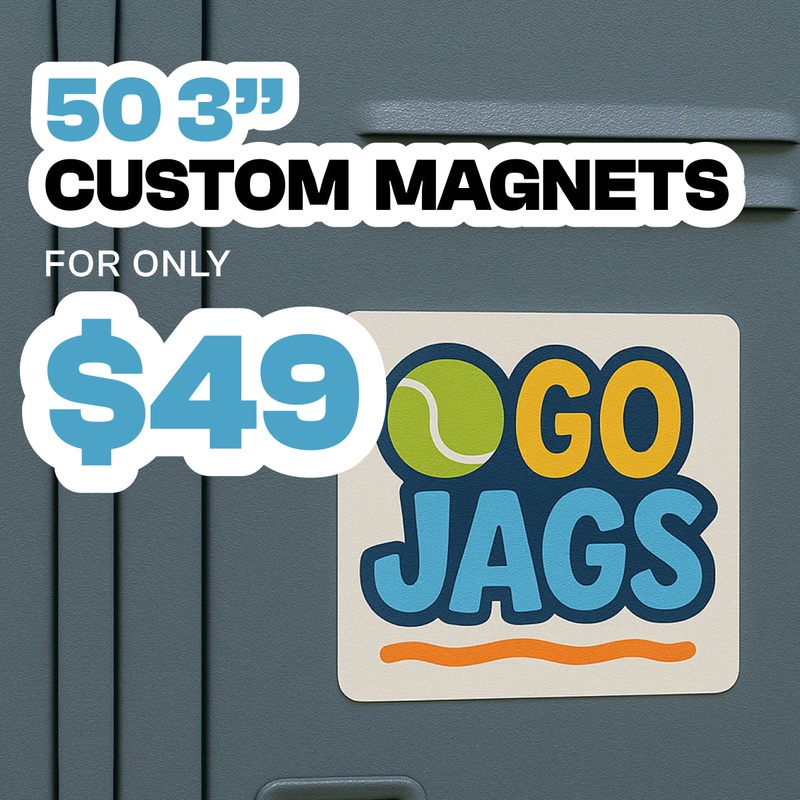 50 3 Custom Magnets